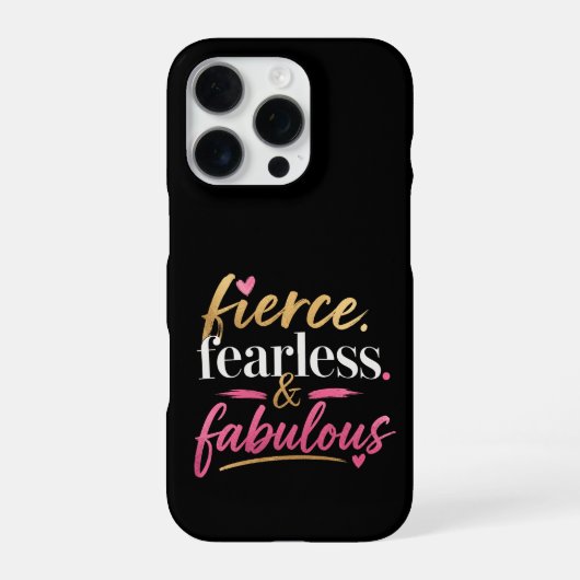 フィアースで無畏で素晴らしい iPhoneケース (裏面)