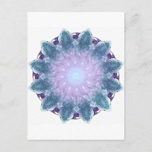 フィイルナヘフラクタルマンダラ ポストカード (正面)