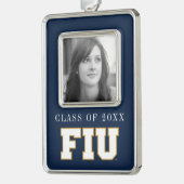 フィウ シルバープレートフレームオーナメント (左)