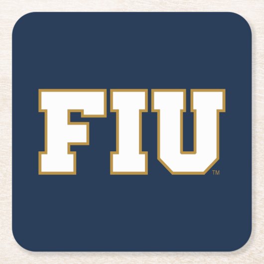 フィウ スクエアペーパーコースター (正面)