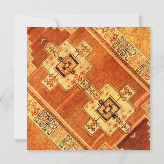 フィエスアステカタ·クリスチャン·クロス·スク結婚エアズ 招待状 (裏面)