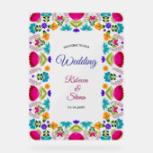 フィエスエレガントタ結婚のアクリル系ウェルカムサイン アクリルサイン (正面)