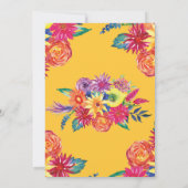 フィエスカラフルタコTWO-Sundayパーティー2nd Birthday 招待状 (裏面)