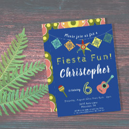 フィエスカラフルタボーイズ誕生日パーティー 招待状