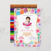 フィエススペインのタガール金ゴールド洗礼《キリスト教》洗礼式や命名式 招待状 (正面/裏面)