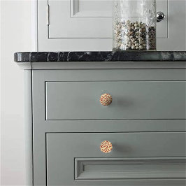 フィエスタおもしろいレッドチリパターン セラミックノブ