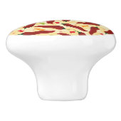 フィエスタおもしろいレッドチリパターン セラミックノブ (側面)