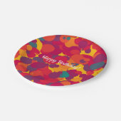 フィエスタお祝いすべての行事紙プレート ペーパープレート (アングル)