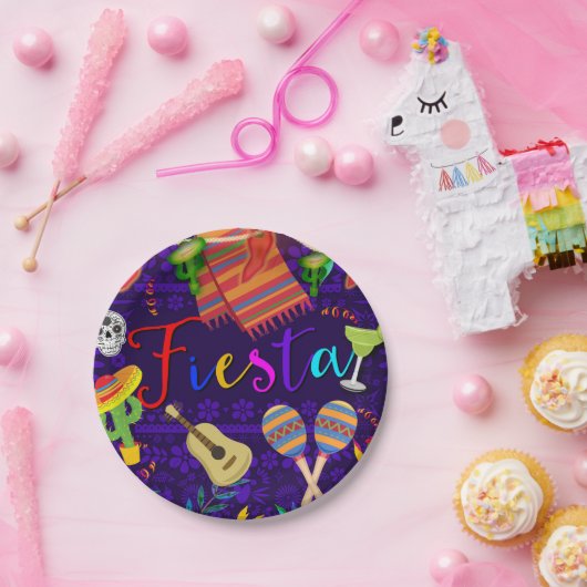 フィエスタお祝いバースデーパーティーチンコデマヨ ペーパープレート (パーティー)
