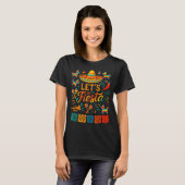 フィエスタしよう - シンコデマヨ メキシカン Tシャツ (正面フル)