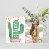 フィエスタとおもしろいの卒業パーティー、サボテンがフィエスタに 招待状 (スタンド正面)