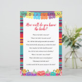 フィエスタどのように良く知っている花嫁ゲームカード (スタンド正面)