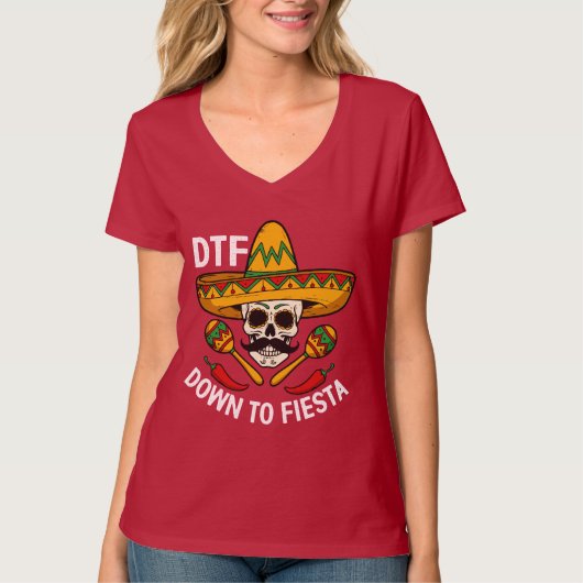 フィエスタに降臨 Tシャツ (正面)