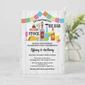 フィエスタはバーカップルのシャワーを出す 招待状 (スタンド正面)