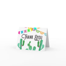 フィエスタをテーマにした感謝カード