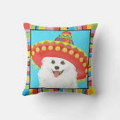 フィエスタアメリカンエスキモドッグ クッション (裏面)