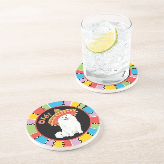 フィエスタアメリカンエスキモドッグ コースター (側面)