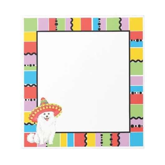 フィエスタアメリカンエスキモドッグ ノートパッド (正面)