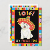 フィエスタウェスティー 招待状 (正面/裏面)