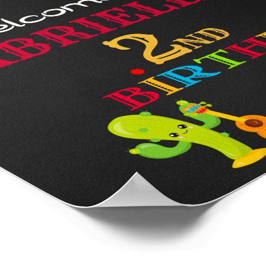 フィエスタウェルカムパーティーサイン1stフィエスタポスター ポスター (角)