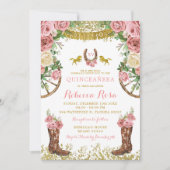 フィエスタウエスタンメキシコダスティバラ金ゴールドキンセアニラ 招待状 (正面)