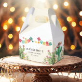 フィエスタウォーターカラーサボスメキシカンベイビーシャワー フェイバーボックス