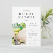 フィエスタウォーターカラーブライダルシャワー招待 招待状 (スタンド正面)