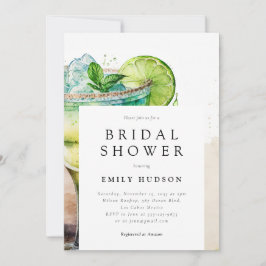 フィエスタウォーターカラーブライダルシャワー招待 招待状