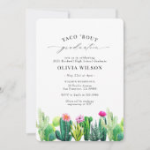 フィエスタエクセションタコブクルーサボテン 招待状 (正面)