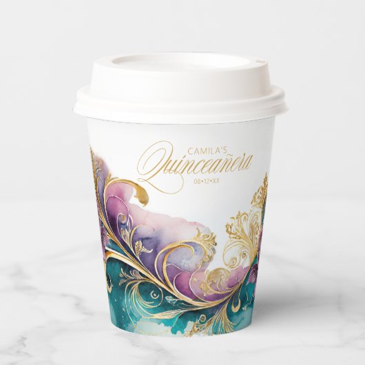 フィエスタエレガントキンセアニェラウェルカムID1029 紙コップ (正面)