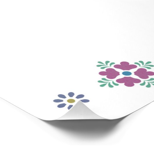 フィエスタエレガントリハーサルのディナーポスター ポスター (コーナー)