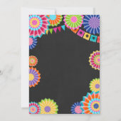 フィエスタエンゲージメントパーティー招待状 メキシカンカクタス 招待状 (裏面)