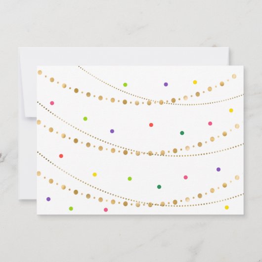 フィエスタカクタスブライダルシャワーありがとう サンキューカード (裏面)