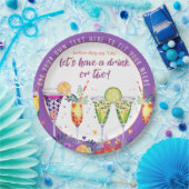 フィエスタカクテルカスタム ペーパープレート (パーティー)