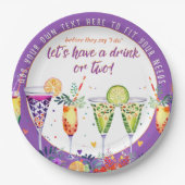 フィエスタカクテルカスタム ペーパープレート (正面)