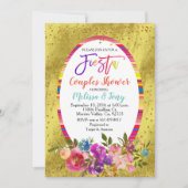 フィエスタカップルシャワー招待状フローラ 招待状 (正面)