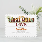 フィエスタカップルズシャワー招待状タコブロブラブ 招待状 (スタンド正面)