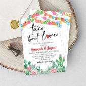 フィエスタカップルズシャワー招待状メキシコテーマ 招待状