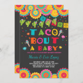 フィエスタカップルズベビーシャワー招待状共同シャワー 招待状 (正面/裏面)