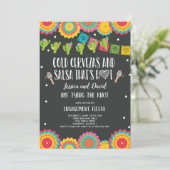 フィエスタカップル婚約パーティブライダルフィエスタinv 招待状 (スタンド正面)