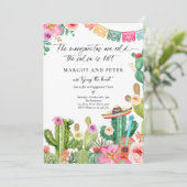 フィエスタカップル婚約フィエスタサクタスメキシコ 招待状 (スタンド正面)