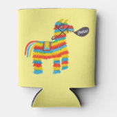 フィエスタカラフルのロバ・ピニャータはホラ語 缶クーラー (正面)