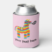 フィエスタカラフルドンキーピニャータはホラカスタム 缶クーラー (缶正面)