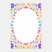 フィエスタカラフルメキシコフローラフレーム ポストイット (正面)