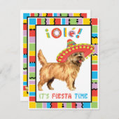 フィエスタカーンテリア 招待状 (正面/裏面)