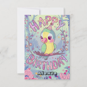 フィエスタキッズパロットデジタル誕生日 カード