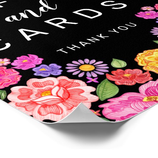 フィエスタギフトとカードサイン ポスター (角)