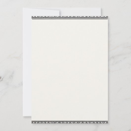 フィエスタクールサボスフローラメキシカンリハーサルディナー 招待状 (裏面)