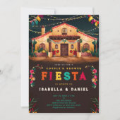 フィエスタコエデメキシカンハシエンダウェディングカッポルシャワー 招待状 (正面)