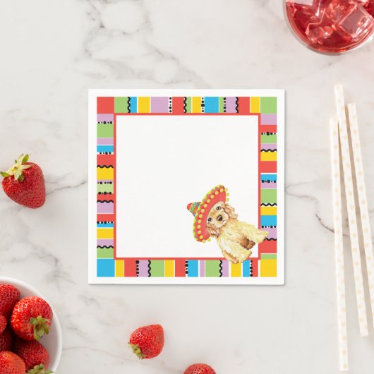 フィエスタコッカースパニエル犬 スタンダードカクテルナプキン (インサイチュ)